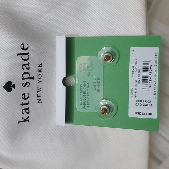 Star Bright Owl Necklace Earrings Set| Kate Spade - Picture 3 of 6